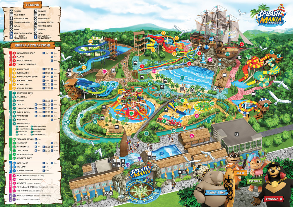 All You Need To Know About SplashMania Waterpark in Gamuda Cove Before
