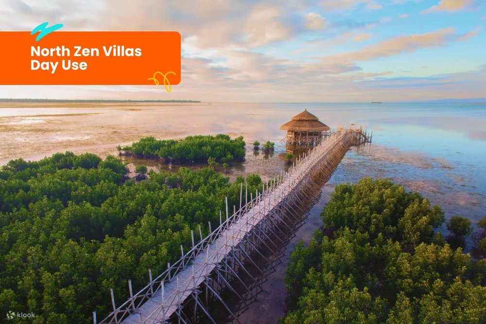 A pavillion in the beach