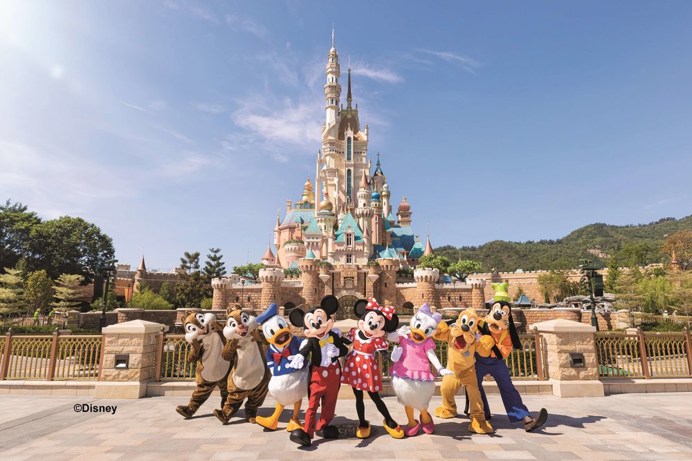 香港ディズニーランド・リゾート お城