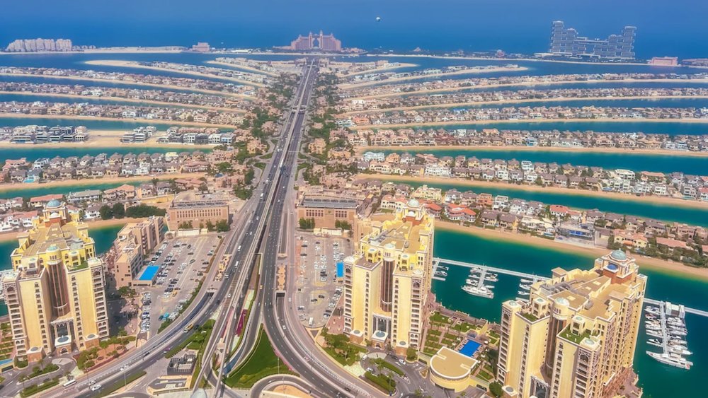 The Palm and The Marina