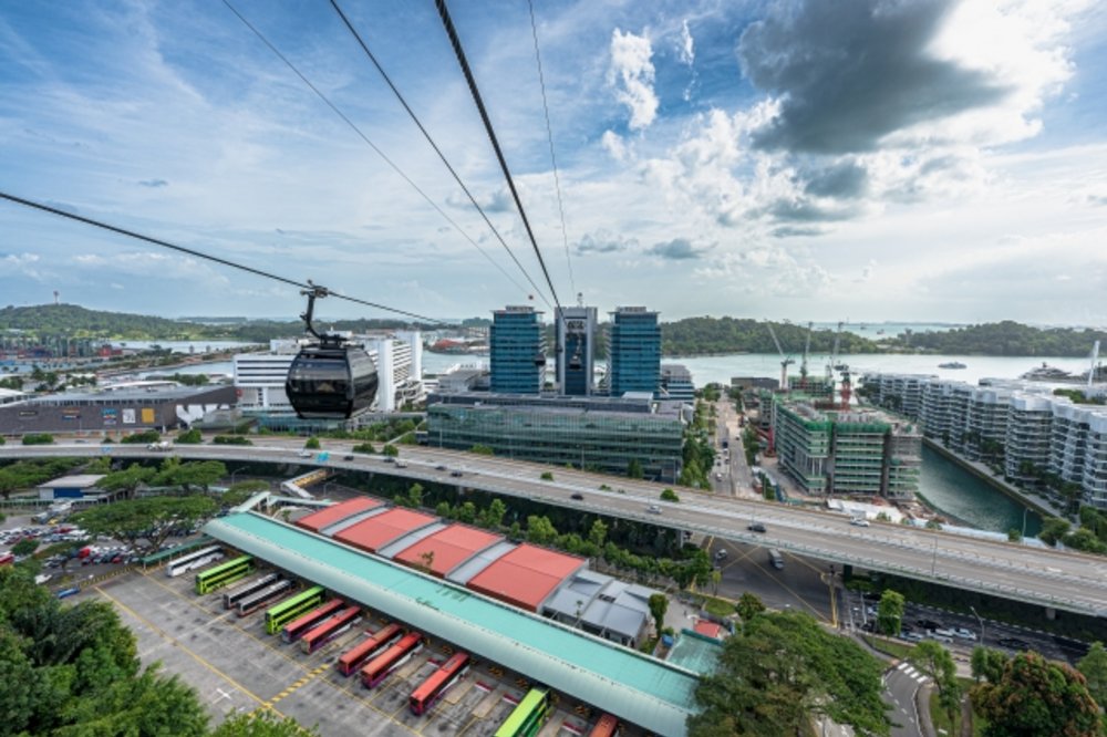 SG セントーサ島 ハーバーフロント駅