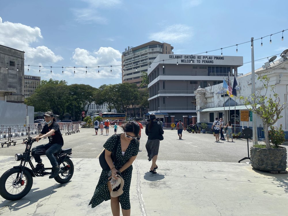 girl posing for a picture in Penang