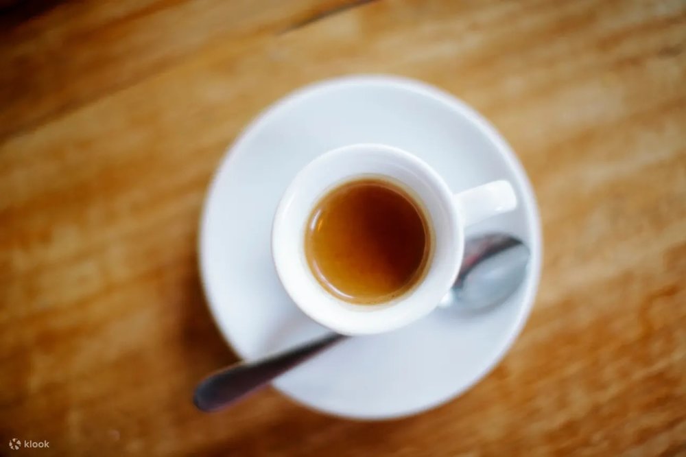 Ice coffee with milk