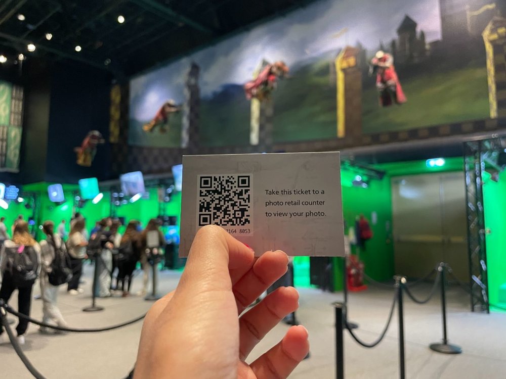 warner bros. harry potter broom green screen experience