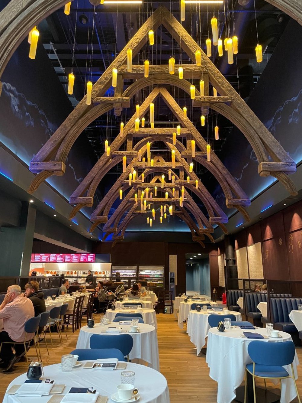 warner bros. harry potter food hall candles