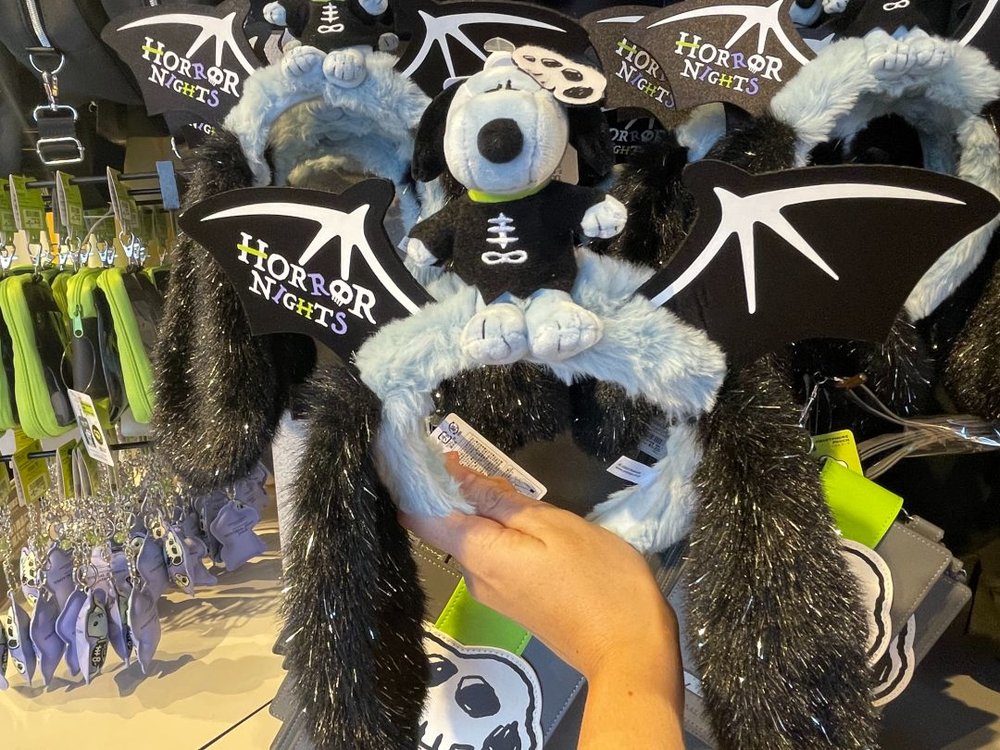 USJ ハロウィーン2023 スヌーピー　カチューシャ