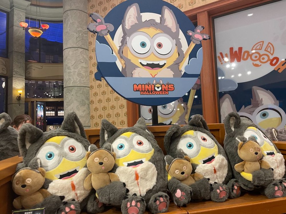 USJ ハロウィーン2023 ミニオン　クッション