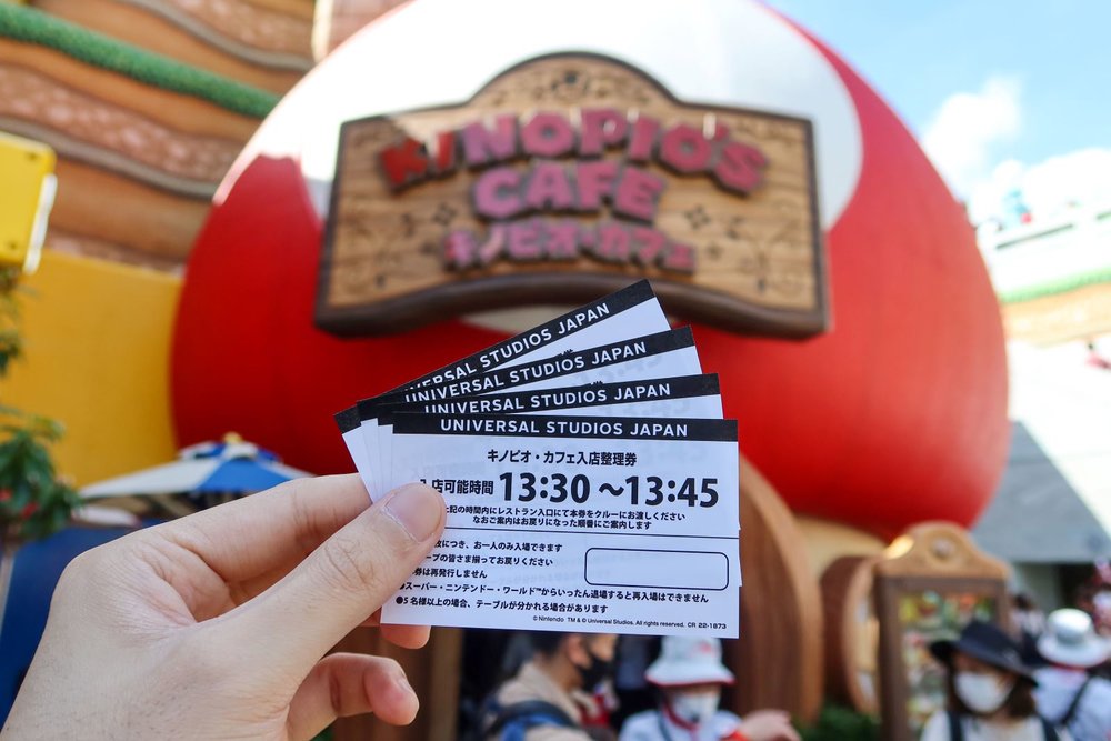 Universal Studios Japan Super Nintendo World Area Timed Entry Tickets