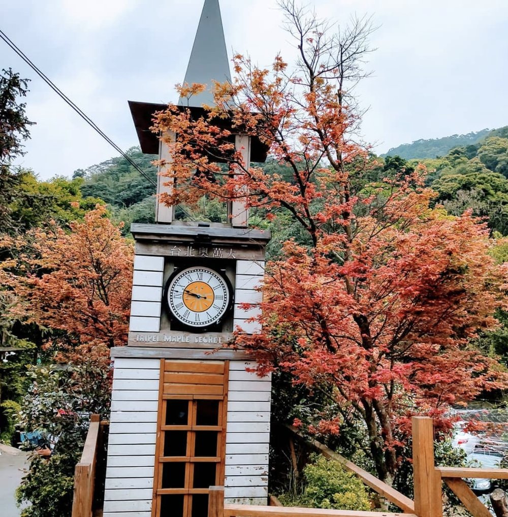 台灣紅葉 台北奧萬大樂活莊園 奧萬大