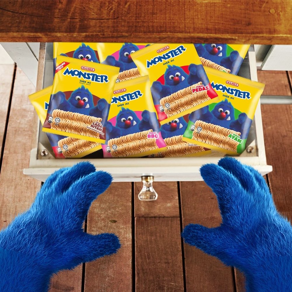 馬來西亞名產MAMEE怪獸點心麵