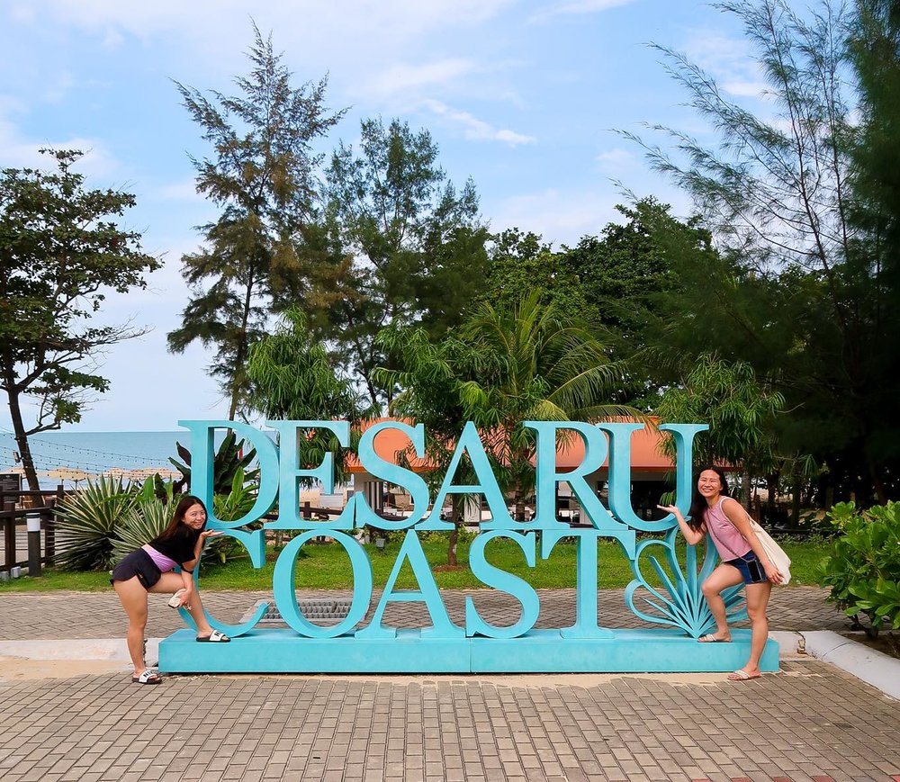 Desaru Coast Sign