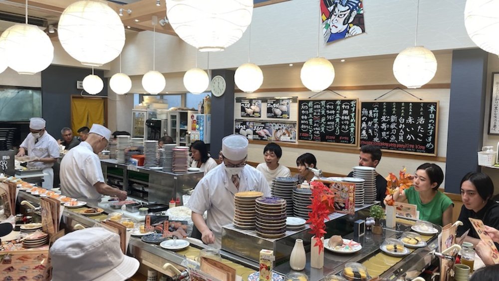 築地市場生魚片壽司三味