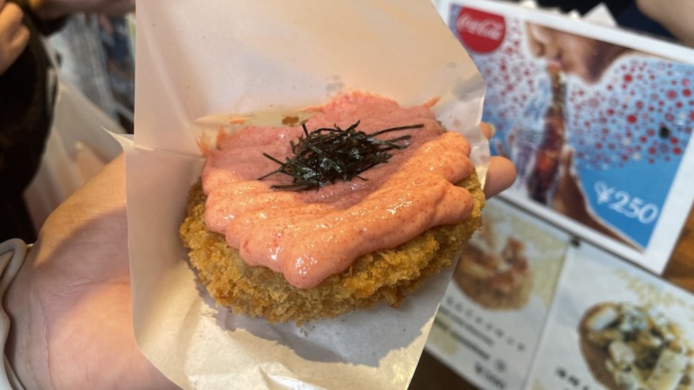 築地市場江之島丸燒章魚煎餅