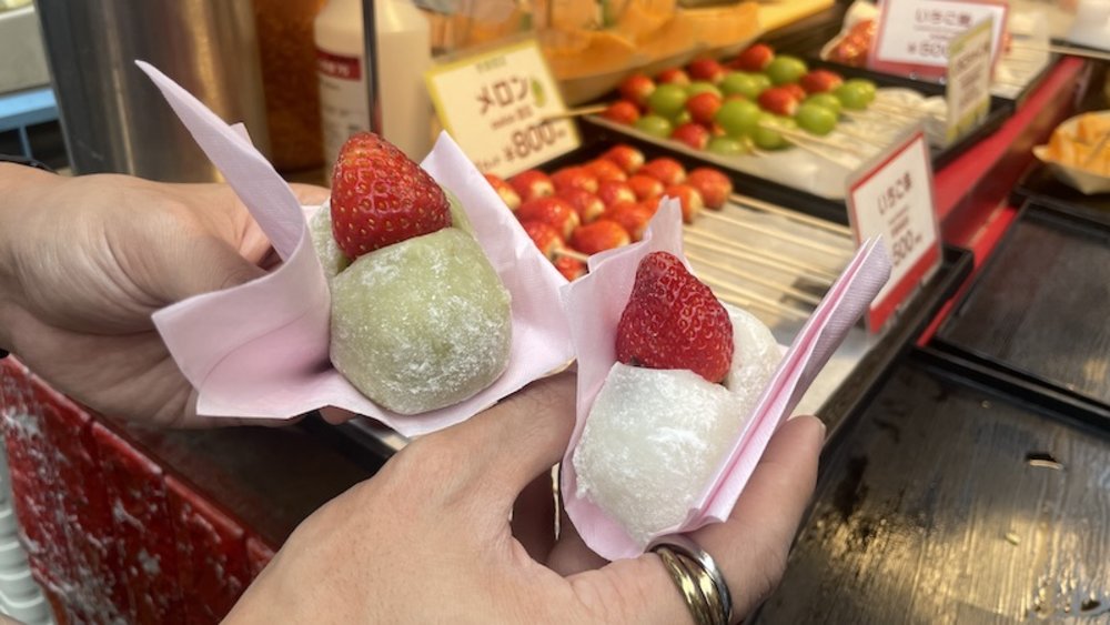 築地市場草莓大福