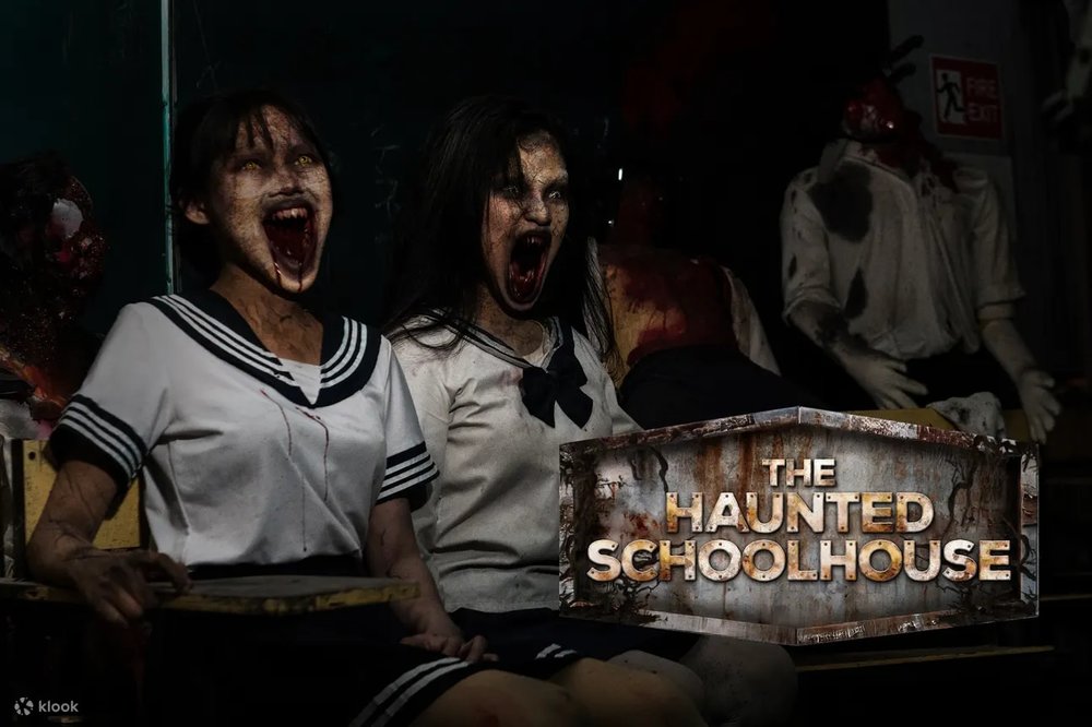 Ghost in a school uniform