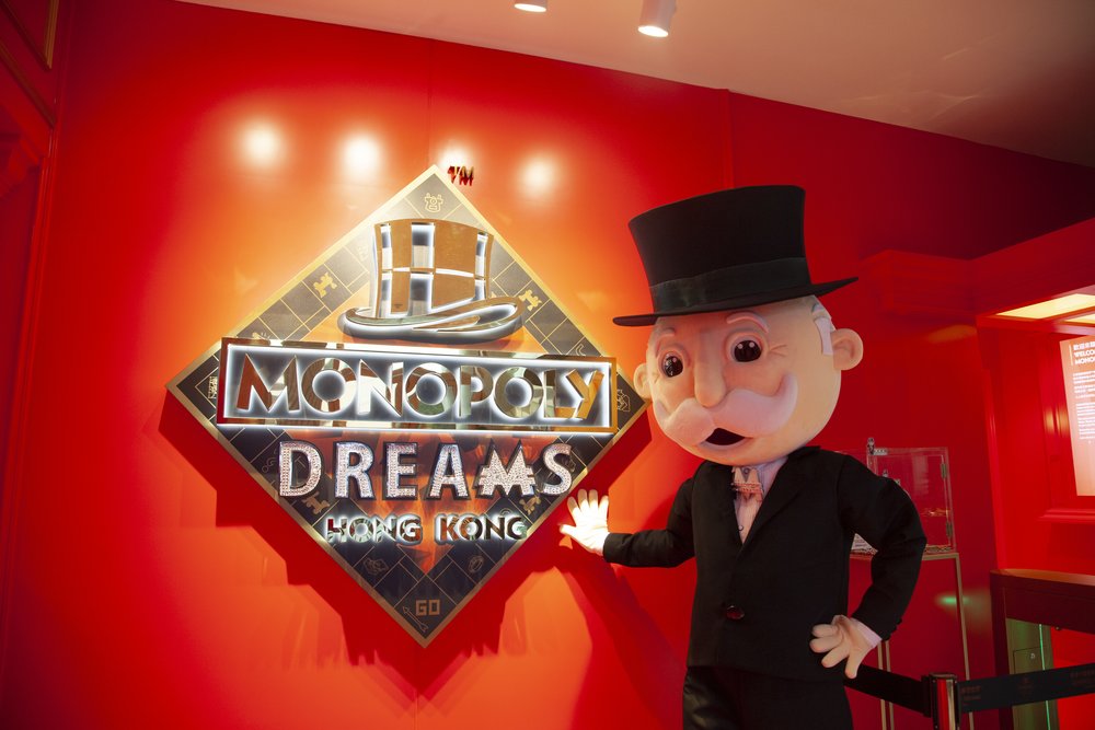 Mr. Monopoly statue