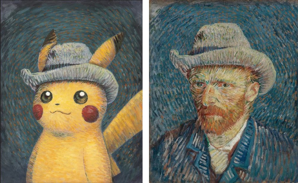 アムステルダム ゴッホ美術館　Pokémon x Van Gogh Museum