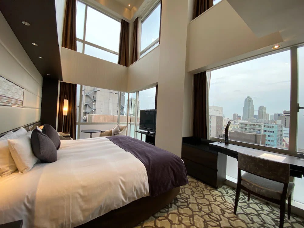 A room overlooking the city in  Solaria Nishitetsu Hotel Ginza