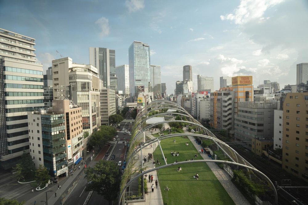 sequence MIYASHITA PARK - View from Room