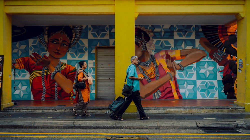 Don't forget to take a selfie with one of the colourful murals along Arab Street! Credits: Efecan Efe on Pexels