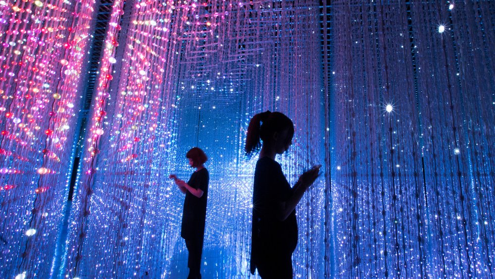 Step into a realm of wonder and imagination at the Future World exhibition  Credits: teamLab