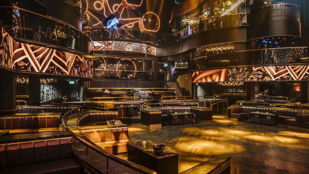 The night comes alive in style at the MARQUEE Nightclub  Credits: Marina Bay Sands