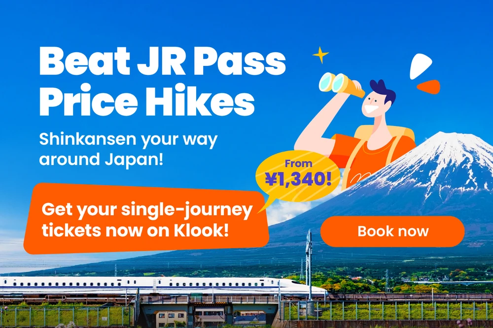 Book Shinkansen Tickets on Klook