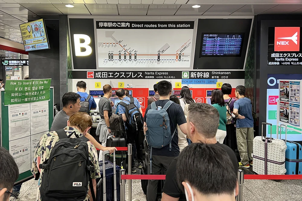 Narita Express Ticket Counter Narita Airport