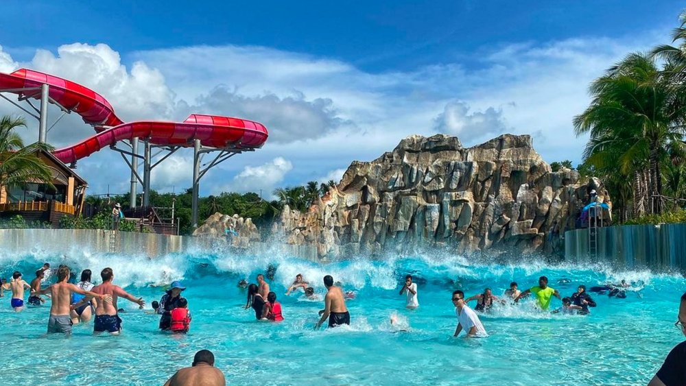 Waterparks are great for beating the Phuket heat! Credits: @rroz.a on Instagram