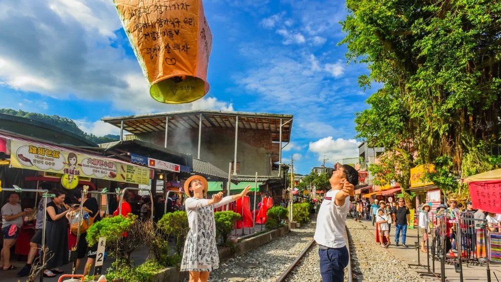 Shifen and Jiufen Old Streets