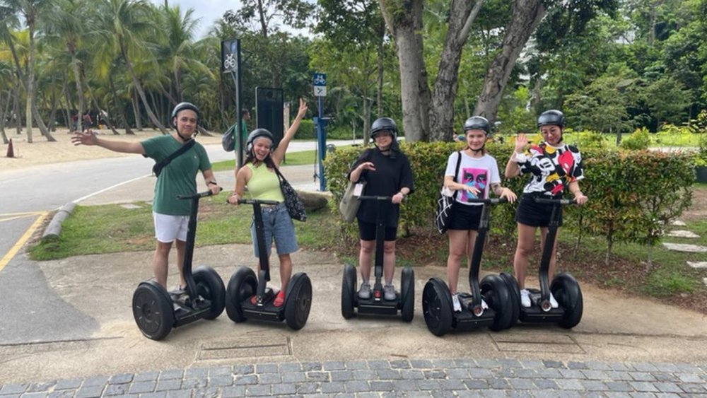 The options are endless - from bike to segway! Image credits to Jess