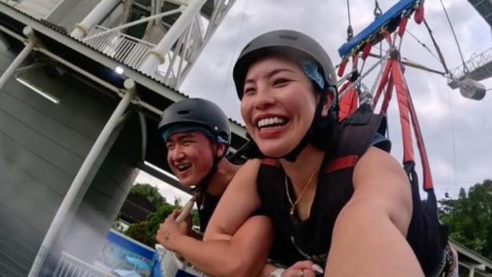 Definitely a must-try experience in Sentosa. Image credits to Katerina