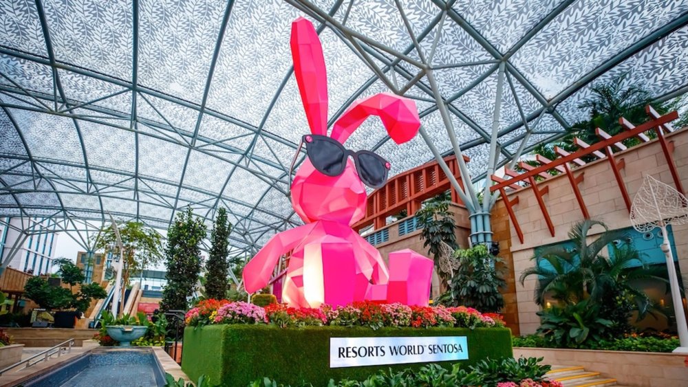 Stay at Hotel Micheal for an easy access to most of the attractions in Sentosa. Image credits to Klook