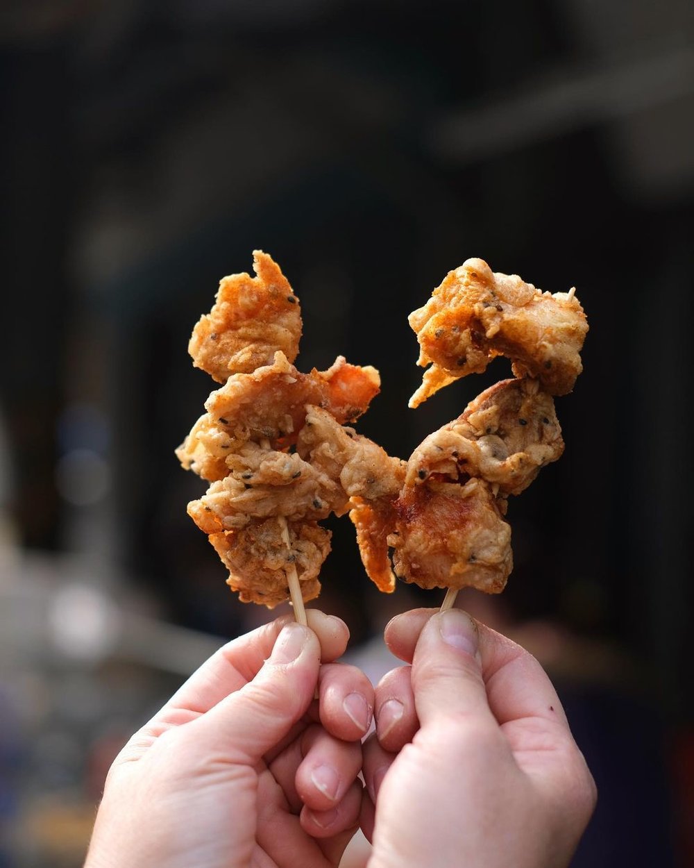 古坑美食芝麻炸雞