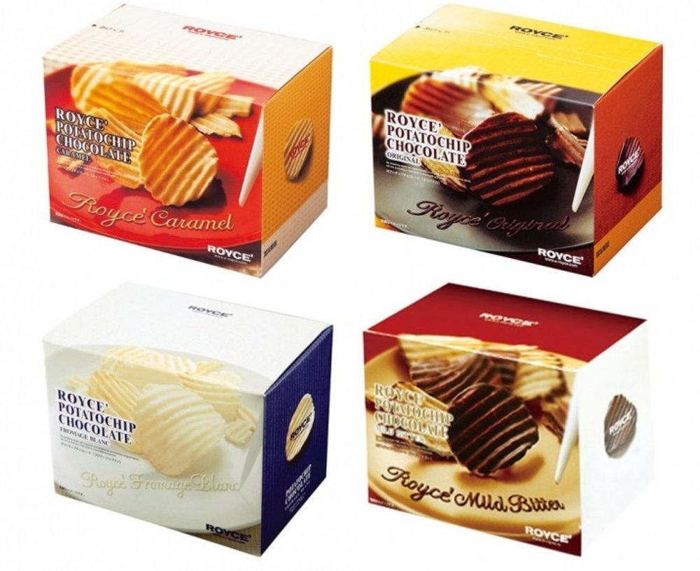 北海道必買零食|Royce 朱古力薯片