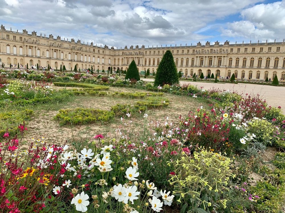 ヴェルサイユ宮殿　庭園の花々