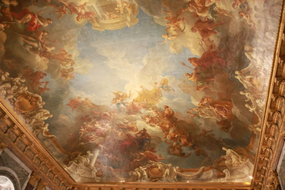 ヴェルサイユ宮殿　ヘラクレスの間（天井画）