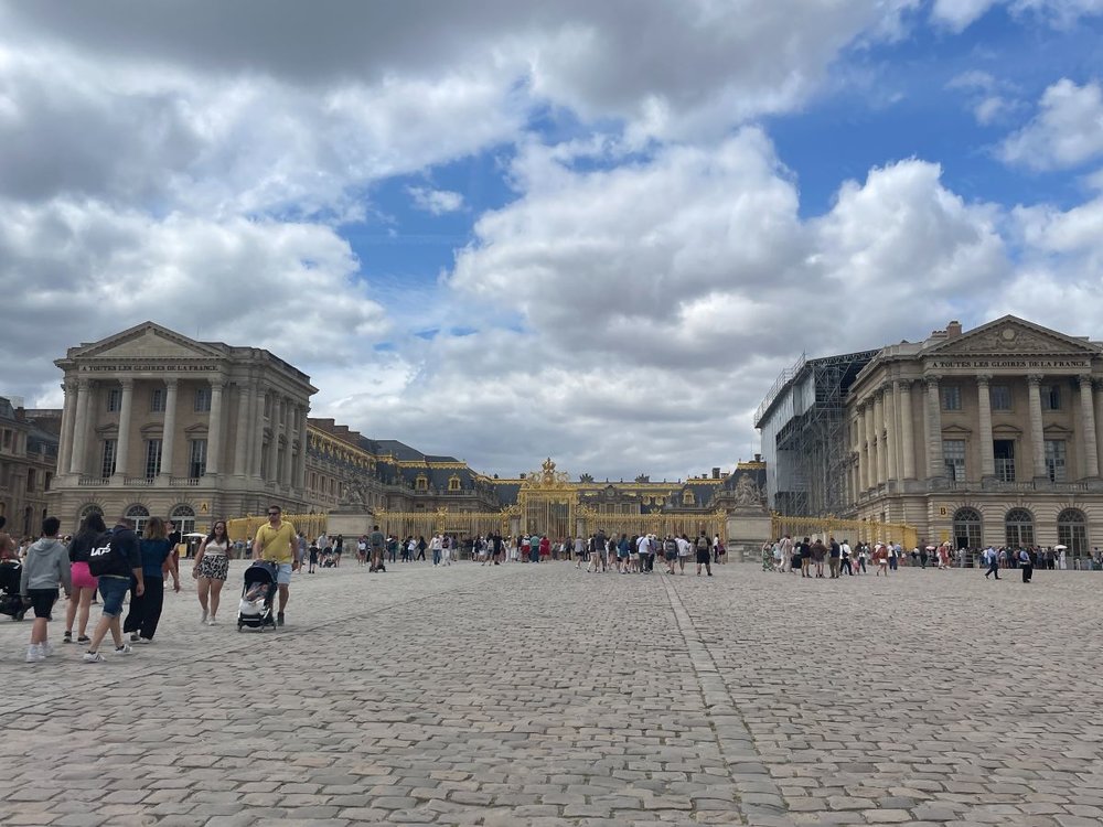 ヴェルサイユ宮殿　遠景