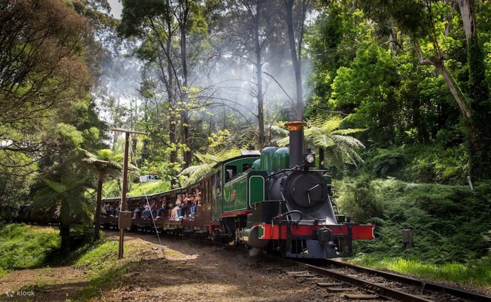 墨爾本自由行普芬比利鐵路火車