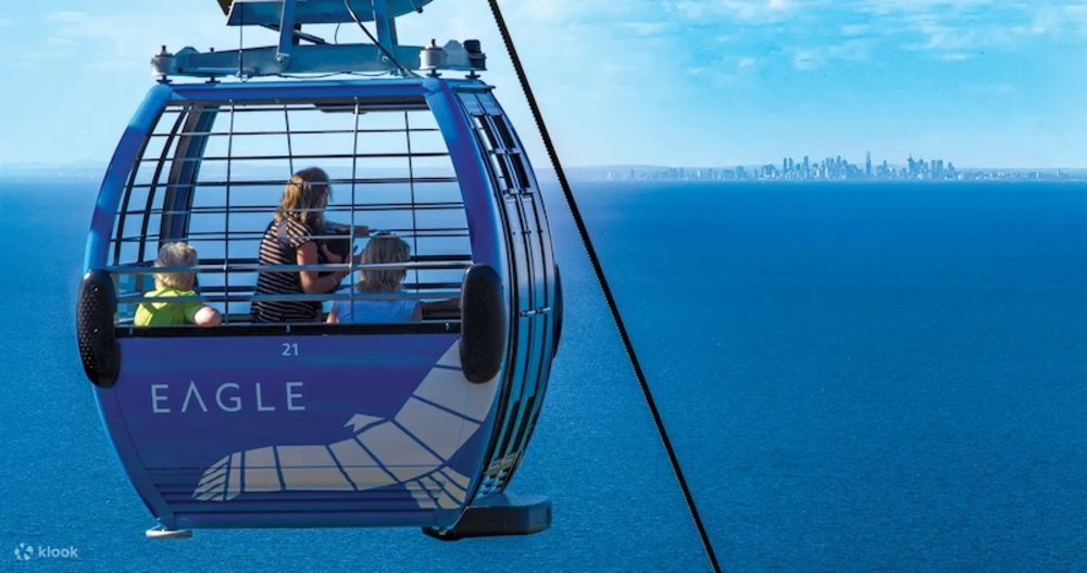 墨爾本自由行亞瑟王座鷹纜車