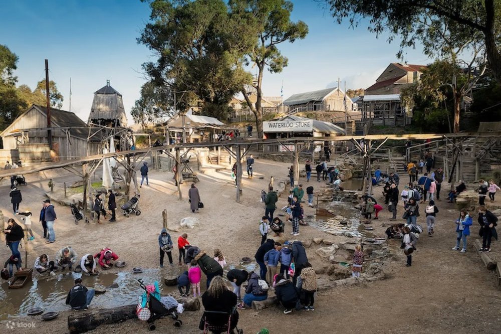 墨爾本必去疏芬山淘金鎮