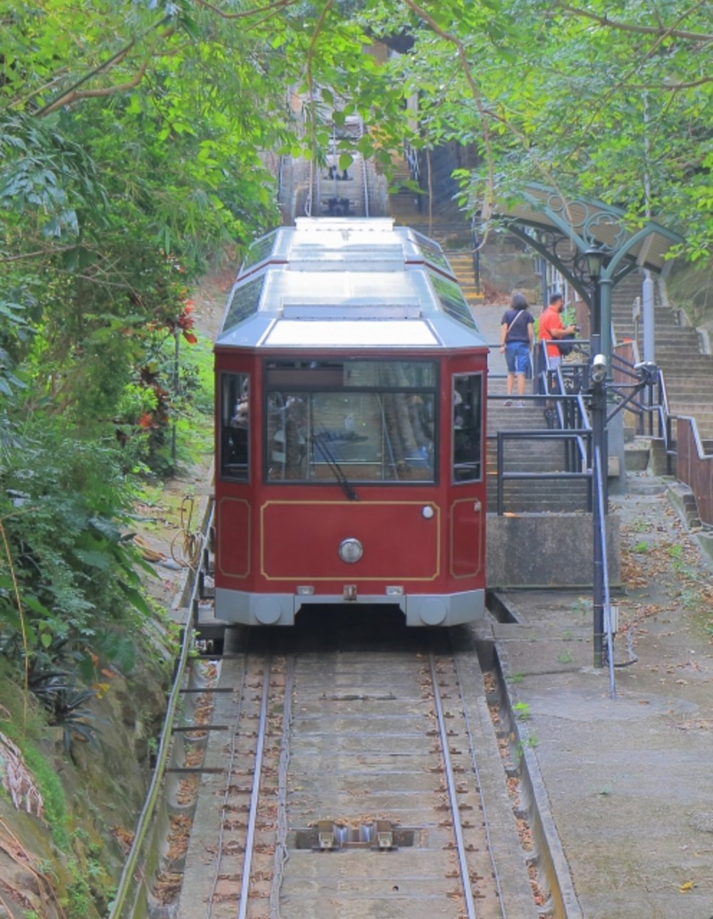 HK ビクトリアピーク ピークトラム