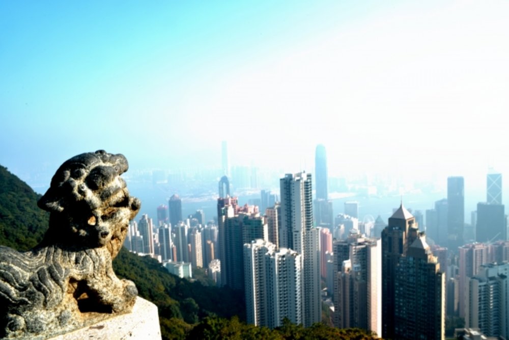 HK ビクトリアピーク ライオンズ・パビリオン(太平山獅子亭)