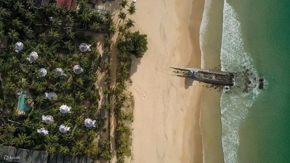Nacpan Beach overview