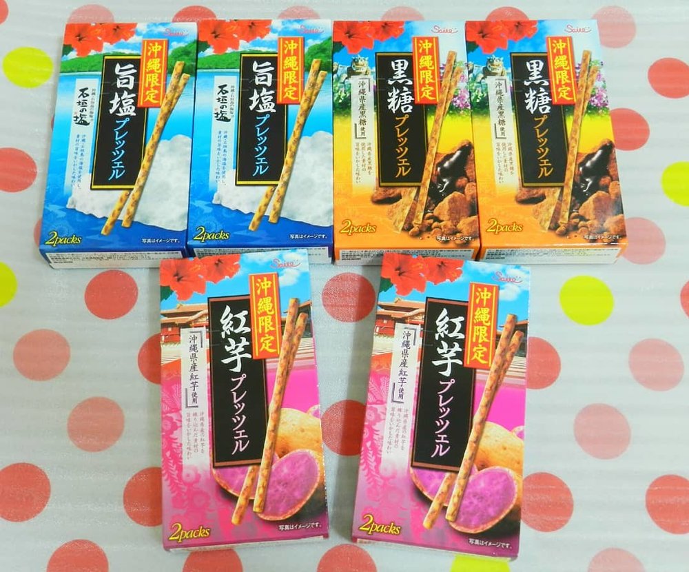 Kabaya沖繩限定餅乾棒