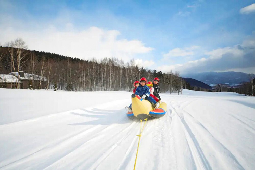 Hoshino Resort Tomamu Ski Resort Banana Boat
