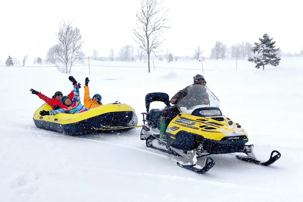 Bibai Snow Land Snow Boating