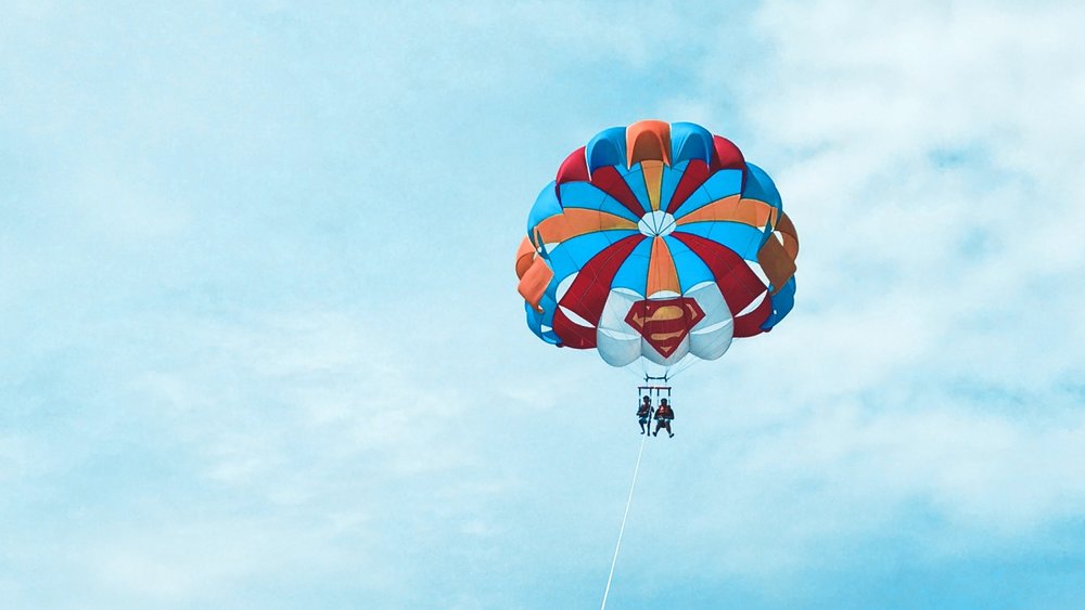 1. Go Parasailing