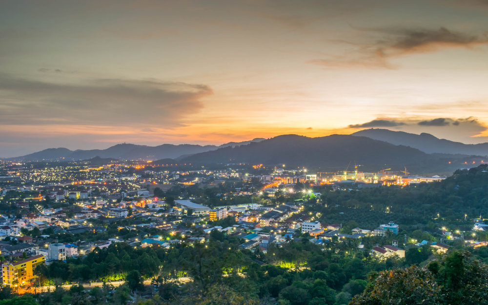 Đài Ngắm Cảnh Khao Rang - Phuket, Thái Lan
