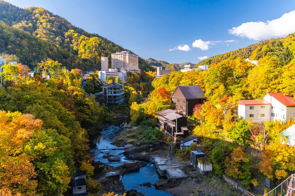 Jozankei Onsen autumn foliage